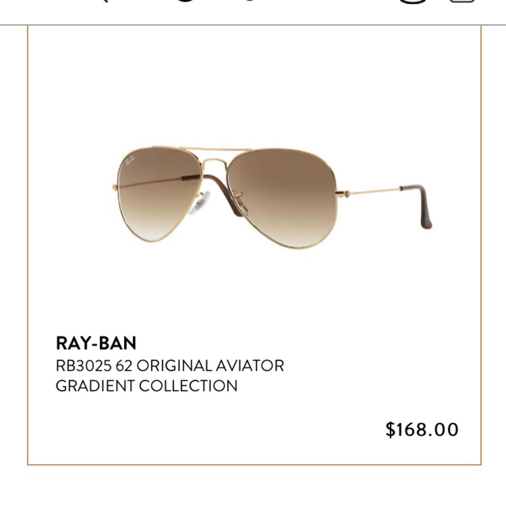 Ray Ban-original aviator RB3025**authentic